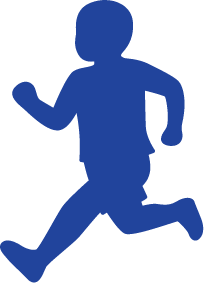 走る子供アイコン