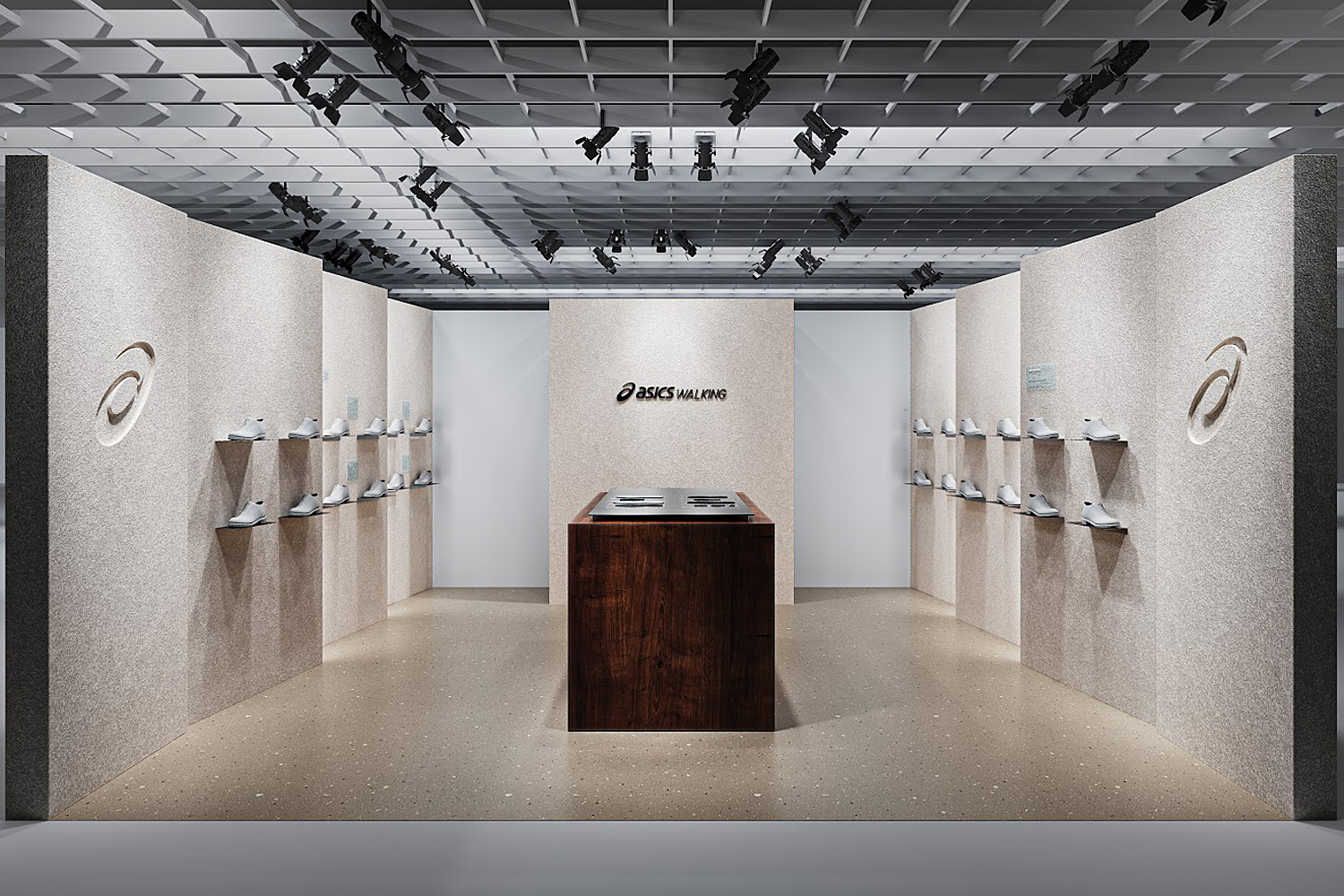 ASICS Walking at PITTI UOMO