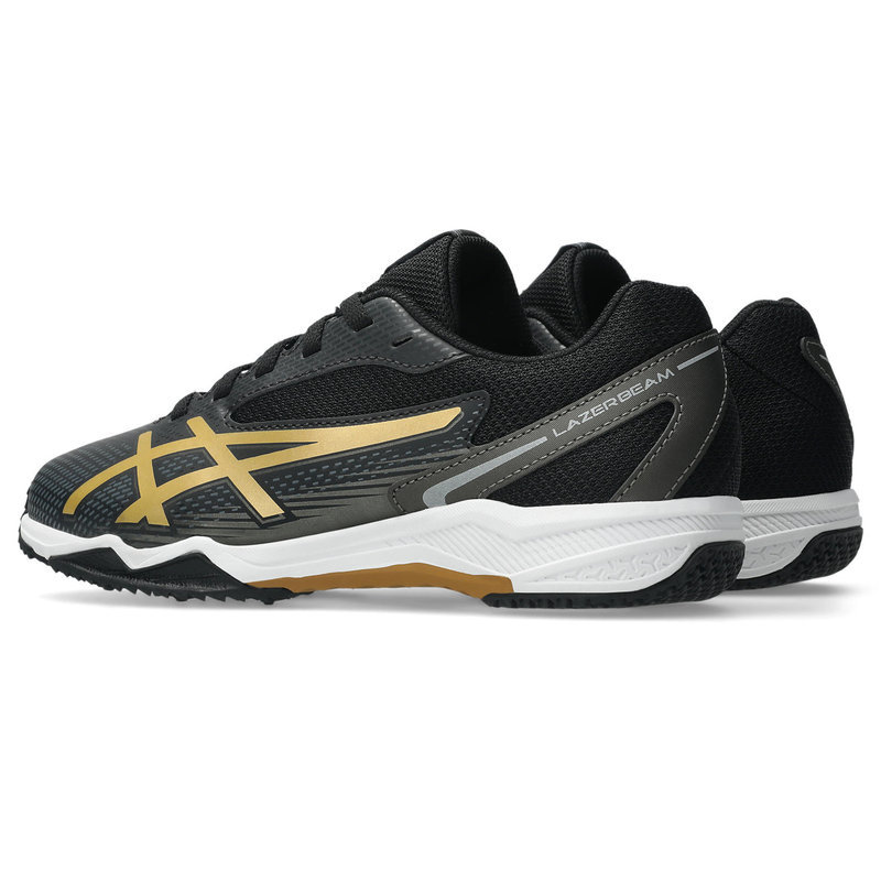 1154A231(21.5cm ブラック×ピュアゴールド): ASICS LAZERBEAM