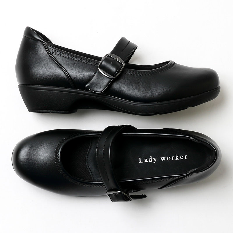 LO-15550(21.5cm ブラック): Lady worker（レディワーカー）｜アシックス商事 公式サイト・通販