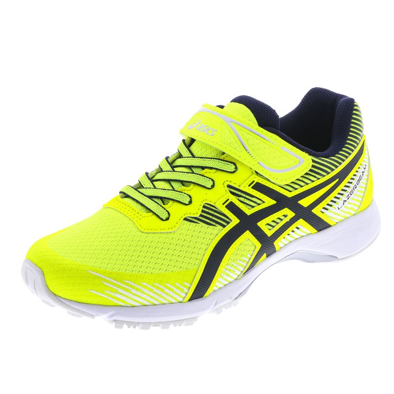 1154a132 19 0cm ネオンイエロー ネイビーブルー Lazerbeam レーザービーム アシックス商事 公式サイト 通販