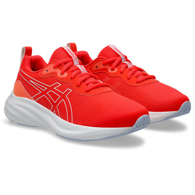 ASICS スポーツシューズ 赤/黄 グリーン/オレンジ/柄物・その他/レッド/シルバー/ホワイト