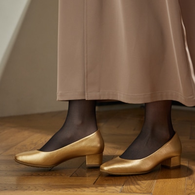 GOLDEN  ゴールドパンプス☆ ゼログランド メリット ウィングチップ オックスフォード womens
