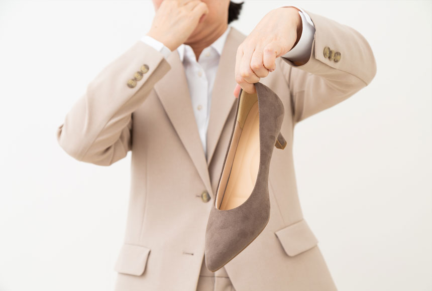 パンプスのニオイはどうすれば良い? 簡単にできる予防・対処法