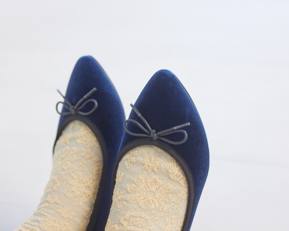 リボンバレエと靴下