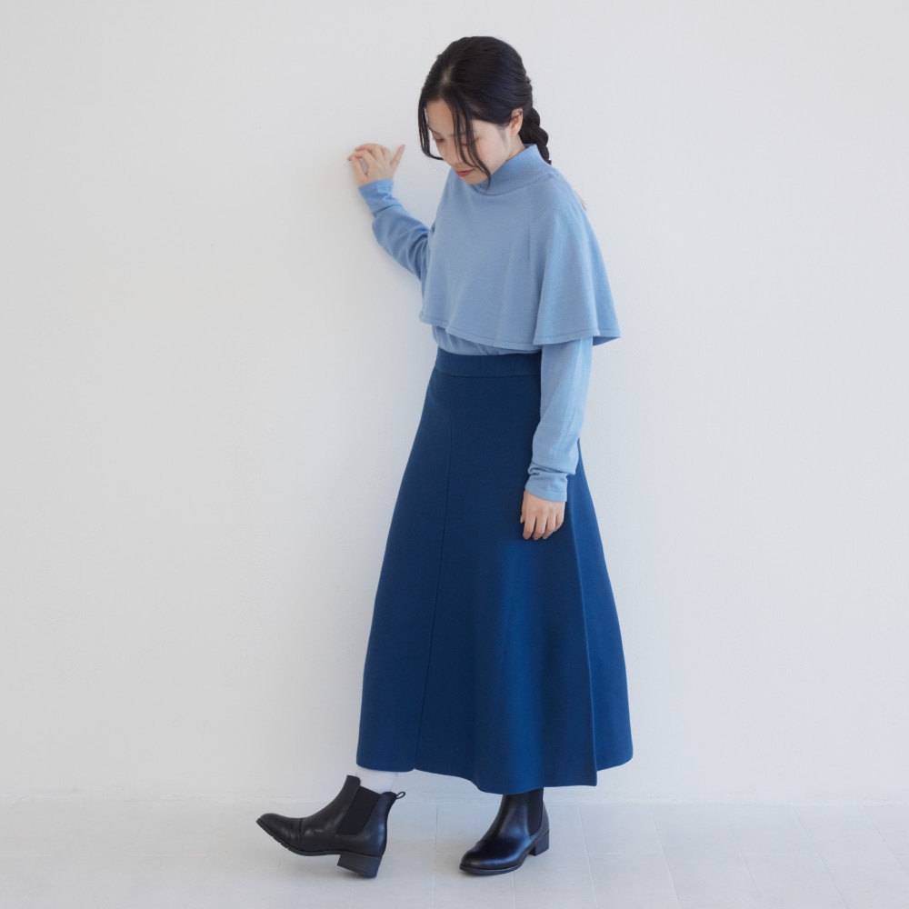 黒のサイドゴアブーツ